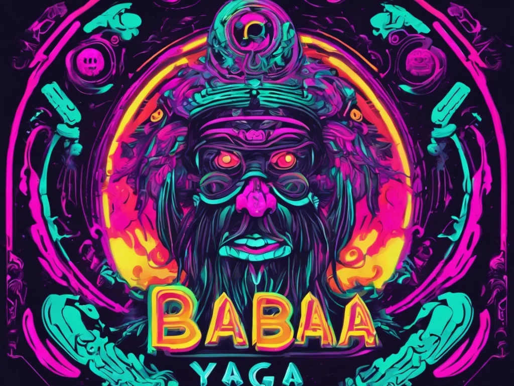 Baba-Yaga self portrait
